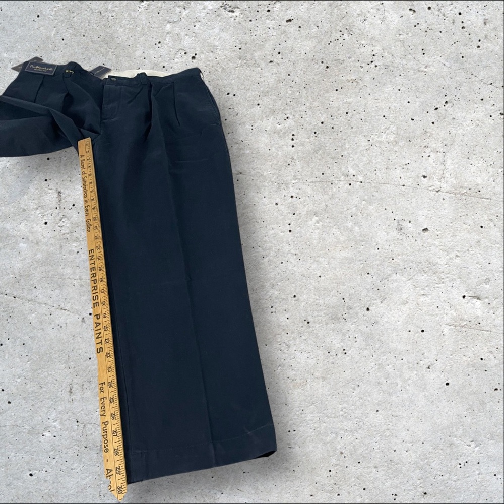 Vintage Polo Ralph Lauren Ethan Pants Mens Size 38x30 Chino Deadstock NEW F249 - Picture 4 of 11